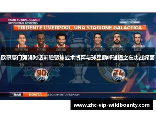 欧冠豪门强强对话前瞻聚焦战术博弈与球星巅峰碰撞之夜决战绿茵